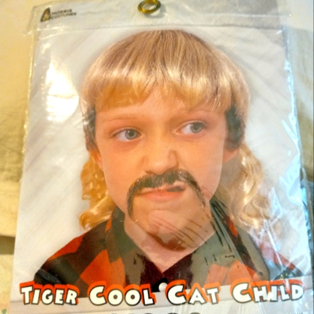 Tiger Cool Cat Child wig